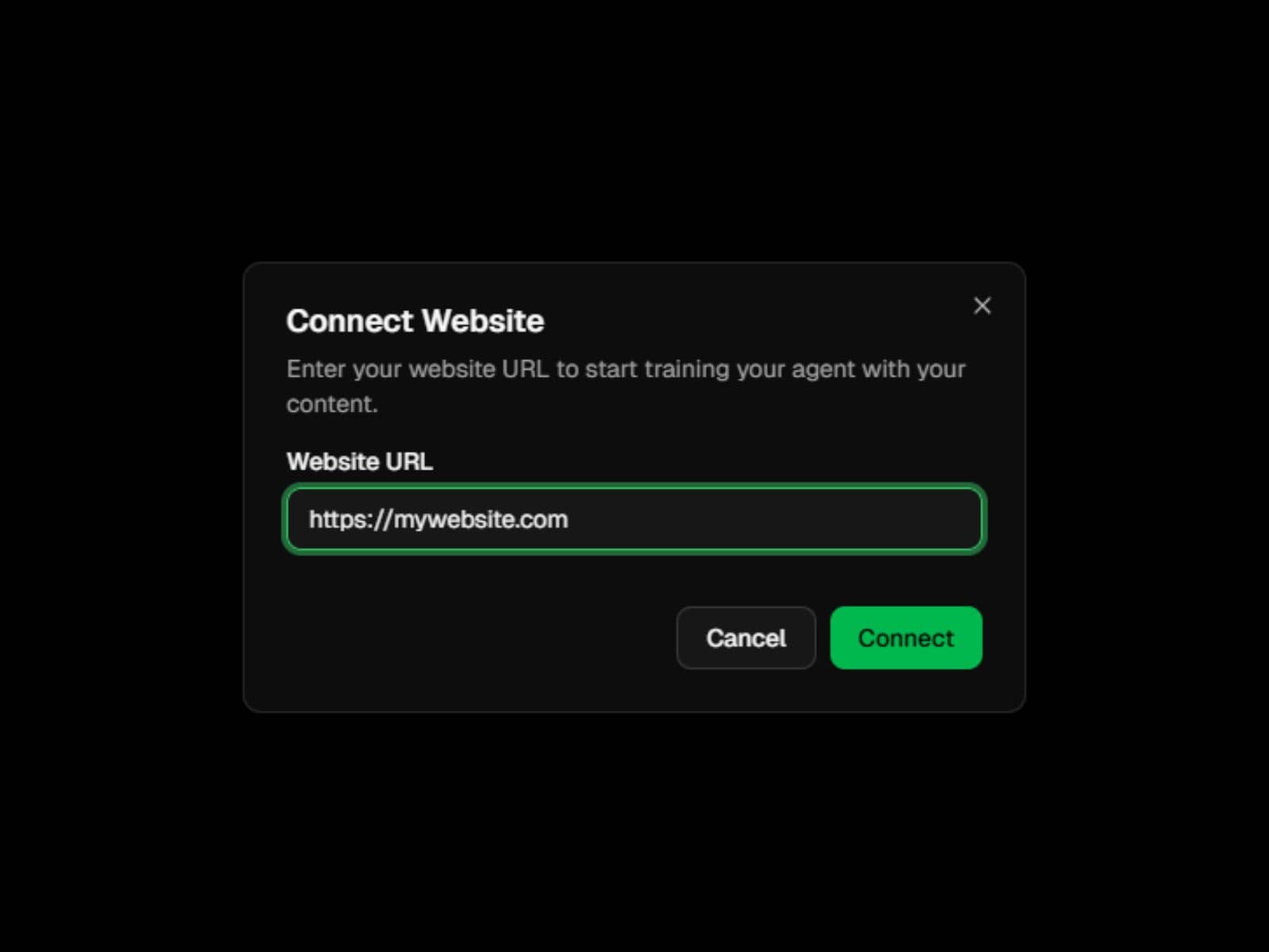 ChatScout auto-training on your website content